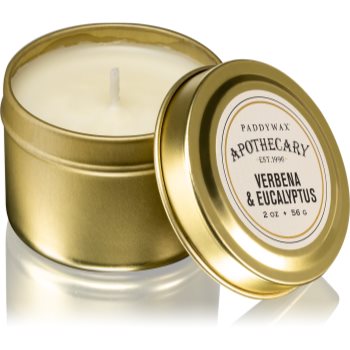 Paddywax apothecary verbena & eucalyptus lumânare parfumată în placă