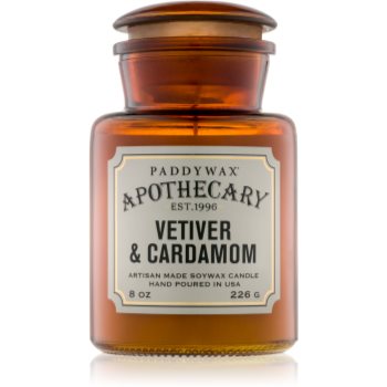 Paddywax Apothecary Vetiver & Cardamom lumânare parfumatã imagine