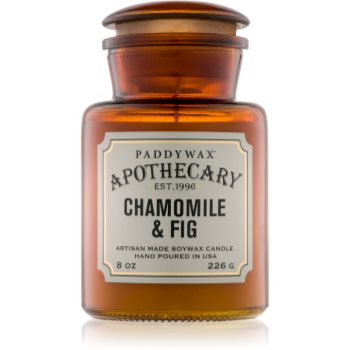 Paddywax apothecary chamomile & fig lumânare parfumată