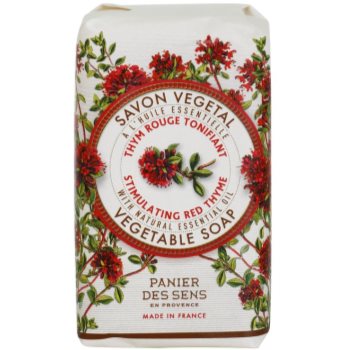 Panier des Sens Red Thyme sapun pe baza de plante revigorante
