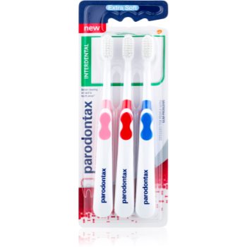 Parodontax interdental periuta de dinti 3 piese foarte moale