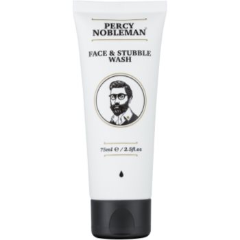 Percy nobleman face & stubble gel de curatare pentru față și barbă
