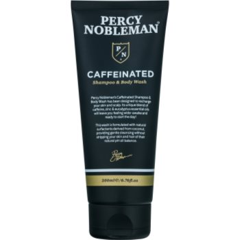Percy nobleman hair sampon pe baza de cofeina pentru barbati pentru corp si par