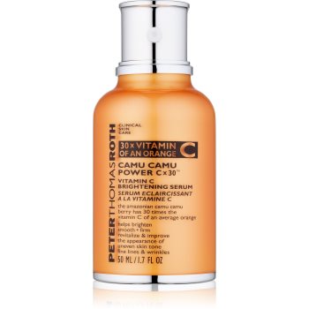 

Peter Thomas Roth Camu Camu Power C x 30™ освітлююча сироватка для шкіри з вітаміном С 50 мл