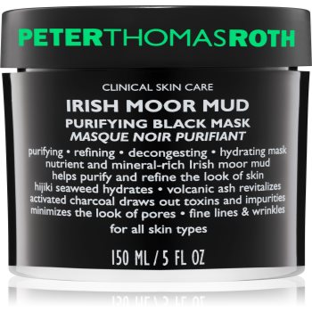 Peter Thomas Roth Irish Moor Mud Masca neagra de curatare