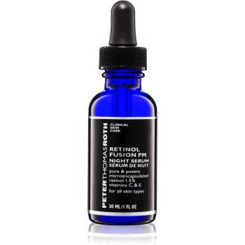 

Peter Thomas Roth Retinol Fusion PM нічна сироватка проти зморшок з ретинолом 30 мл