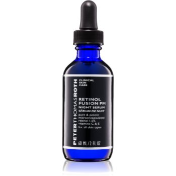 

Peter Thomas Roth Retinol Fusion PM нічна сироватка проти зморшок з ретинолом 60 мл