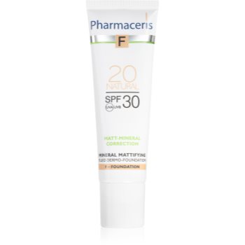 Pharmaceris f-fluid foundation make-up lichid matifiant spf 30