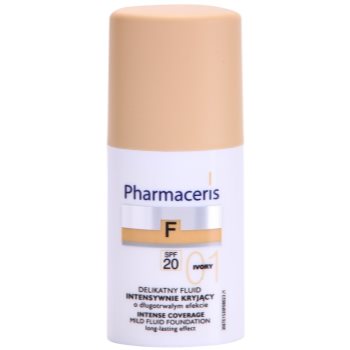 Pharmaceris f-fluid foundation spray cu efect de lunga durata ce fixeaza machiajul spf 20