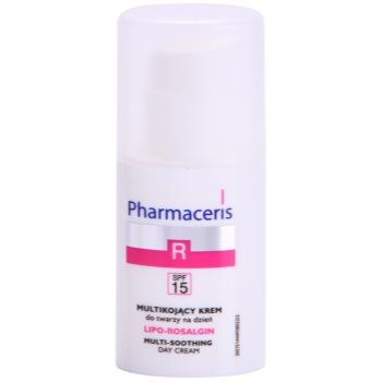 Pharmaceris r-rosacea lipo-rosalgin crema calmanta pentru piele sensibila cu tendinte de inrosire