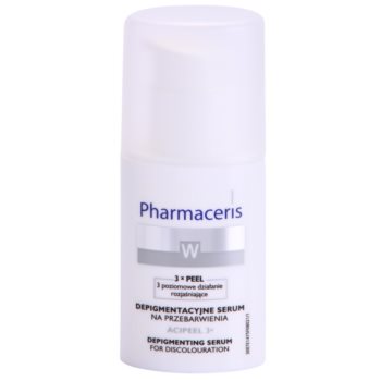 Pharmaceris W-Whitening Acipeel 3x ser iluminator pentru corectia petelor de pigment cu vitamina C