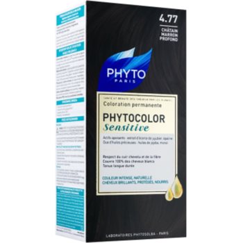 

Phyto Color Sensitive перманентна фарба для волосся відтінок 4.77 Intense Chestnut Brown
