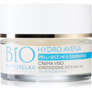 Phytorelax Laboratories Bio Hydro Avena cremă intens hidratantă 24 de ore