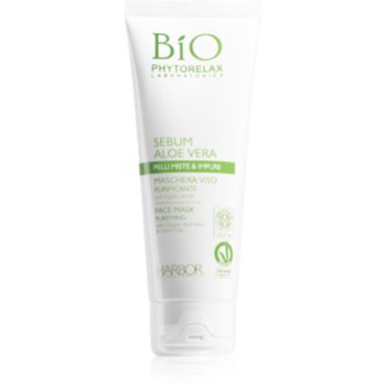 Phytorelax laboratories bio sebum aloe vera masca de fata pentru curatare cu aloe vera