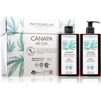 Phytorelax Laboratories Canapa set cadou (pentru corp) imagine