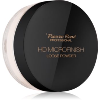 Pierre René HD Microfinish pudra pulbere transparentă