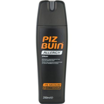 Fotografie Piz Buin Allergy sprej na opalování SPF 15 200 ml