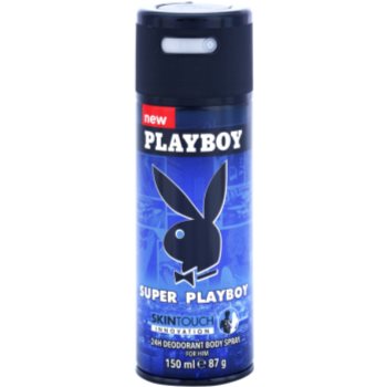 

Playboy Super Playboy for Him Skin Touch дезодорант-спрей для чоловіків 150 мл