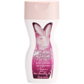 Playboy Super Playboy for Her lapte de corp pentru femei 250 ml