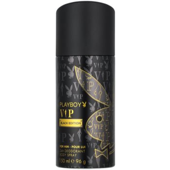 

Playboy VIP Black Edition дезодорант-спрей для чоловіків 150 мл