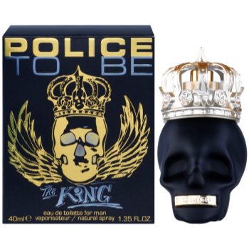 Police To Be The King Eau de Toilette pentru bãrba?i imagine produs