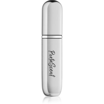 PortaScent Traveller 120 sticluță reîncărcabilă cu atomizor unisex Silver 5 ml