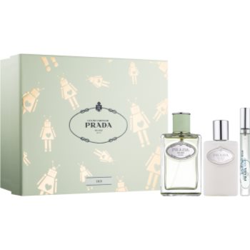 

Prada Infusion d'Iris подарунковий набір ХІ Парфумована вода 100 ml + Молочко для тіла 100 ml + Парфумована вода 10 ml