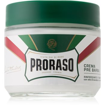 Proraso green crema inainte de epilare