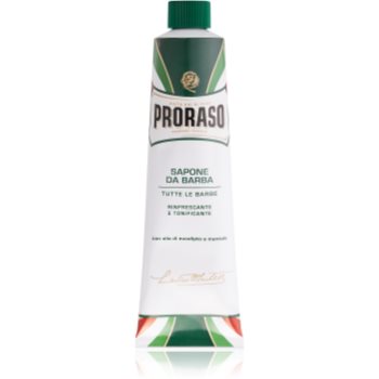 Proraso green săpun pentru bărbierit in tub