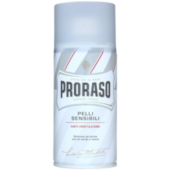 Proraso white spumă pentru bărbierit pentru piele sensibila