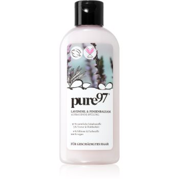 Pure 97 levandel & pinienbalsam balsam pentru regenerare pentru par deteriorat