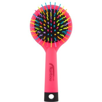 

Rainbow Brush Large Щітка для волосся з дзеркальцем Pink