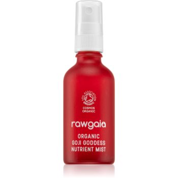 RawGaia Organic Goji Goddess Spray facial, cu un efect de revitalizare