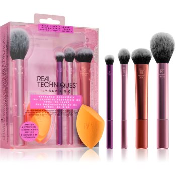 Real techniques everyday essentials set perii machiaj