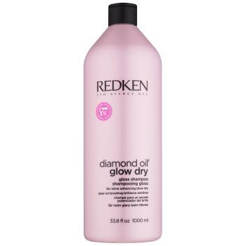 

Redken Diamond Oil Glow Dry гелевий шампунь для тьмяного волосся прискорюючий сушіння 1000 мл