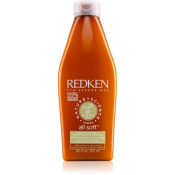 Redken nature+science all soft balsam hidratant pentru par uscat si deteriorat
