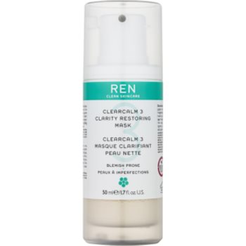 

REN ClearCalm 3 освітлююча маска для проблемної шкіри 50 мл
