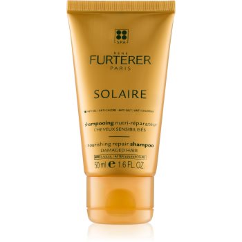 René furterer solaire sampon hranitor pentru parul deteriorat de efectele solare , clor si sare