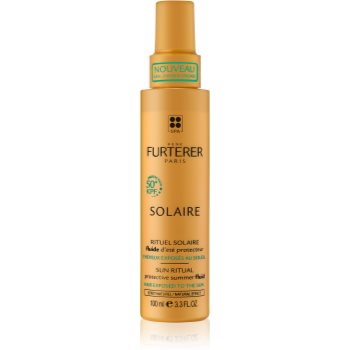 René furterer solaire protective fluid pentru parul deteriorat de efectele solare , clor si sare