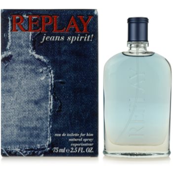 poze cu Replay Jeans Spirit! For Him Eau de Toilette pentru barbati 75 ml