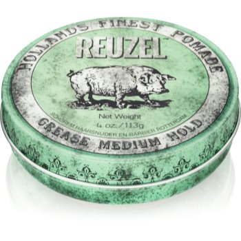 Reuzel hollands finest pomade grease alifie pentru par fixare medie