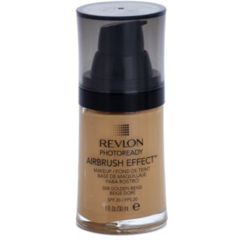Revlon Cosmetics Photoready Airbrush Effect™ tekutý make-up SPF 20 odstín 008 Golden Beige 30 ml