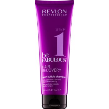 Revlon Professional Be Fabulous Hair Recovery șampon purificator, cu efect de deschidere a cuticulelor părului