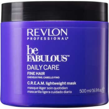 Revlon Professional Be Fabulous Daily Care masca regeneratoare si hidratanta pentru par fin