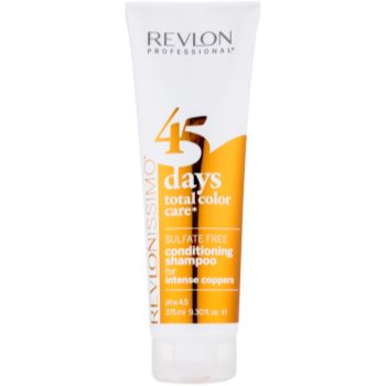 Revlon professional revlonissimo color care 2 în 1 șampon și balsam pentru păr roșcat arămiu