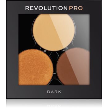 

Revolution PRO Refill запасні контурні пудри для палетки відтінок Dark 6 гр