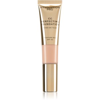 Revolution PRO CC Perfecting fond de ten hidratant si catifelant SPF 30