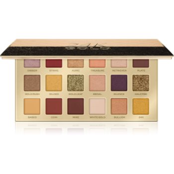 Revolution pro 24k gold paletă cu farduri de ochi