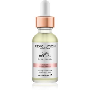 Revolution Skincare 0.2% Retinol ser pentru corectarea ridurilor fine