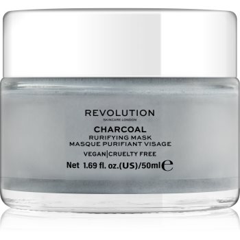 Revolution skincare charcoal masca de fata pentru curatare